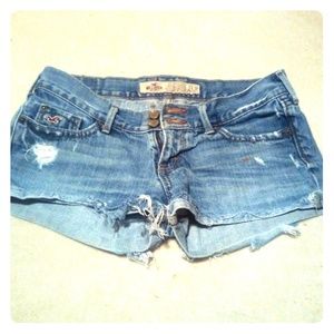 Low rise, short shorts